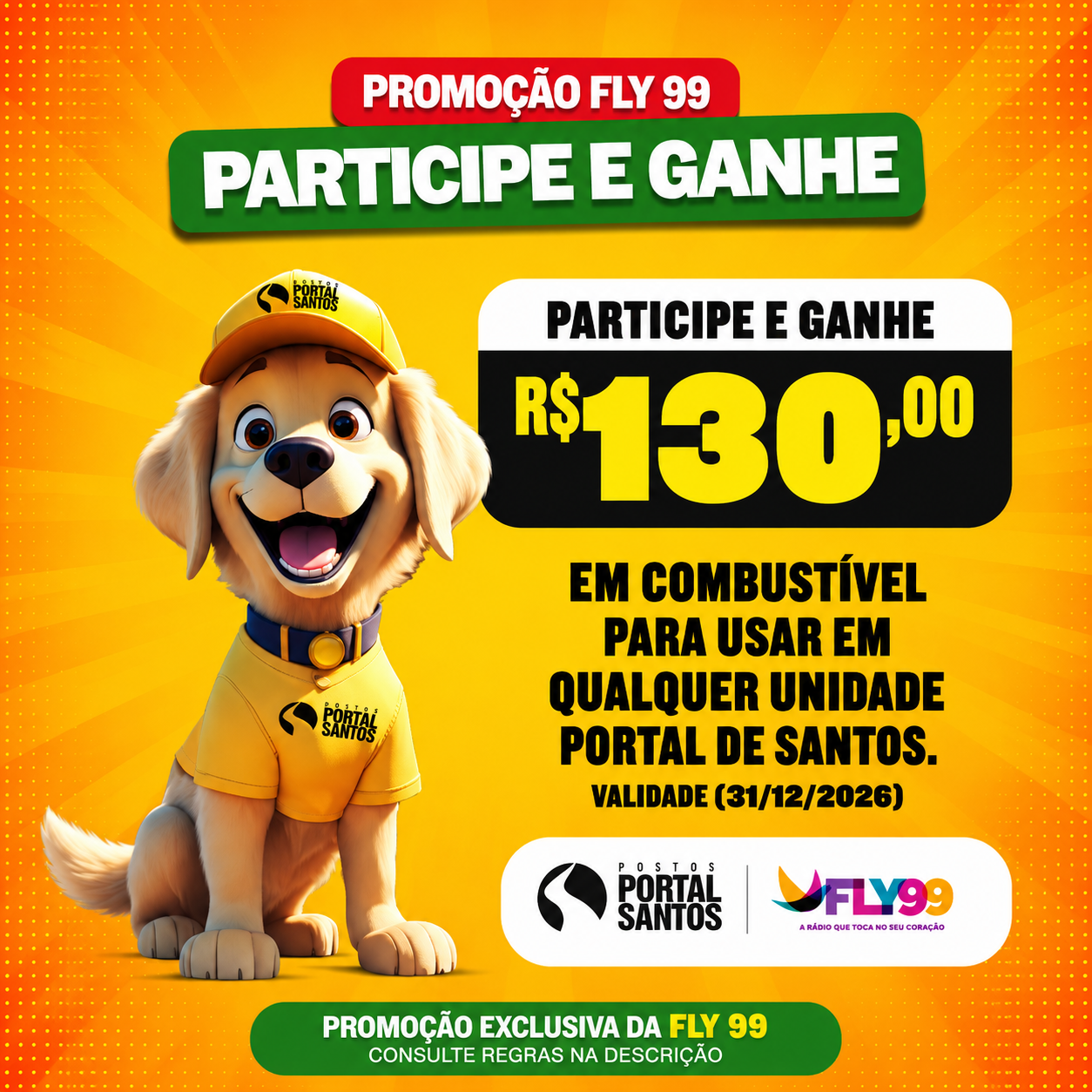 FLY 99 E PORTAL DE SANTOS